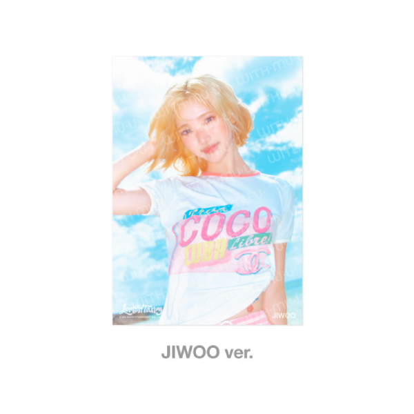 Hearts2Hearts A3 Poster 2nd Mini Album Lemon Tang POP UP Official MD JIWOO Ver - main image