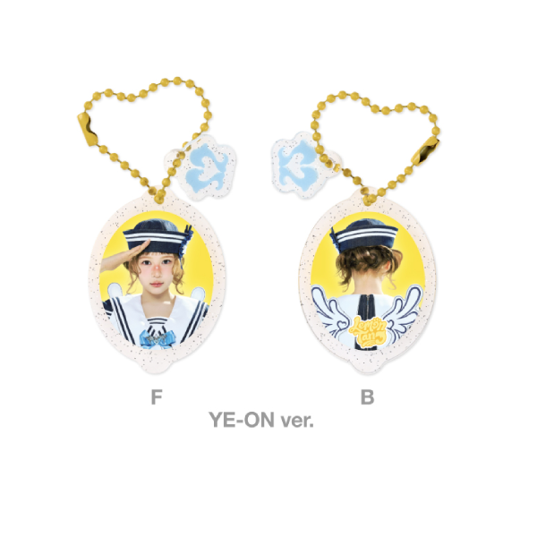 Hearts2Hearts Acrylic Keyring 2nd Mini Album Lemon Tang POP UP Official MD YEON Ver - main image