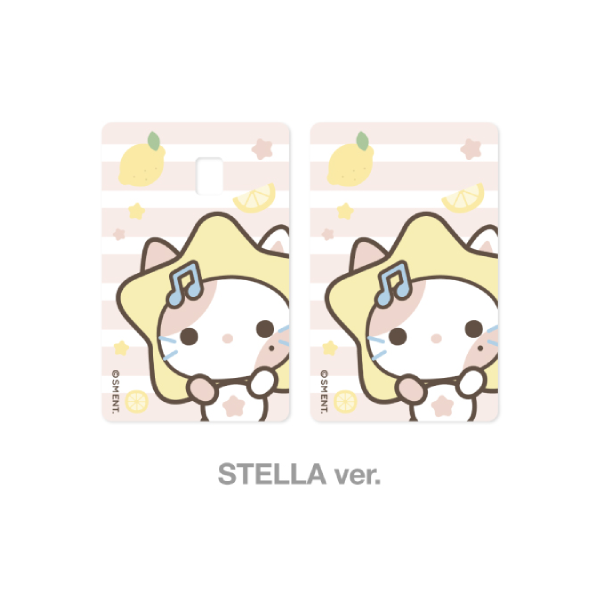 Hearts2Hearts Card Cover Sticker Set 2nd Mini Album Lemon Tang POP UP Official MD STELLA Ver - main image