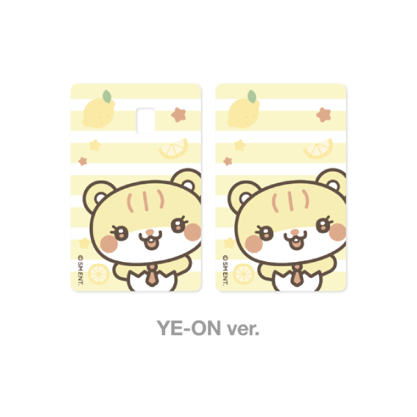 Hearts2Hearts Card Cover Sticker Set 2nd Mini Album Lemon Tang POP UP Official MD YE-ON Ver - main image