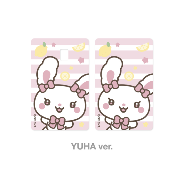 Hearts2Hearts Card Cover Sticker Set 2nd Mini Album Lemon Tang POP UP Official MD YUHA Ver - main image