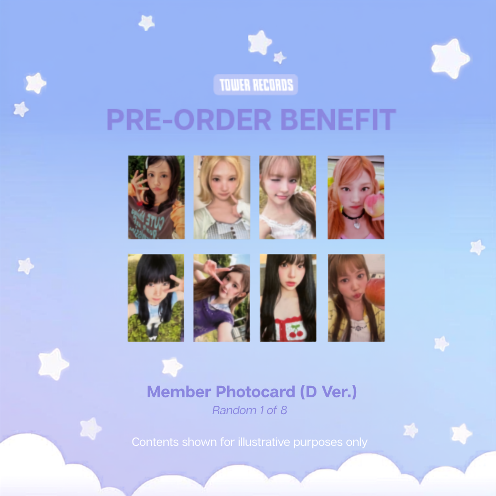 Hearts2Hearts - ICONIC HEART - 1st JP Single Album - Limited Edition A - TOWER RECORDS POBs