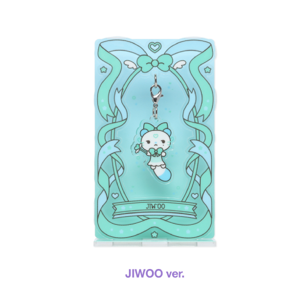 Hearts2Hearts Magical Acrylic Stand ICONIC HEART Official MD JIWOO Ver - main image