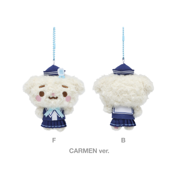 Hearts2Hearts Marine Look Doll Keyring 2nd Mini Album Lemon Tang POP UP Official MD CARMEN Ver - main image