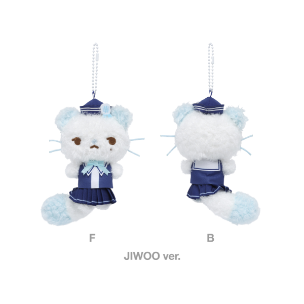 Hearts2Hearts Marine Look Doll Keyring 2nd Mini Album Lemon Tang POP UP Official MD JIWOO Ver - main image