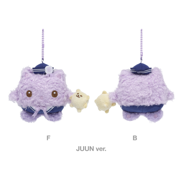 Hearts2Hearts Marine Look Doll Keyring 2nd Mini Album Lemon Tang POP UP Official MD JUUN Ver - main image