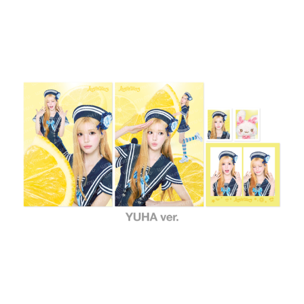 Hearts2Hearts Photo Kit 2nd Mini Album Lemon Tang POP UP Official MD YUHA Ver - main image