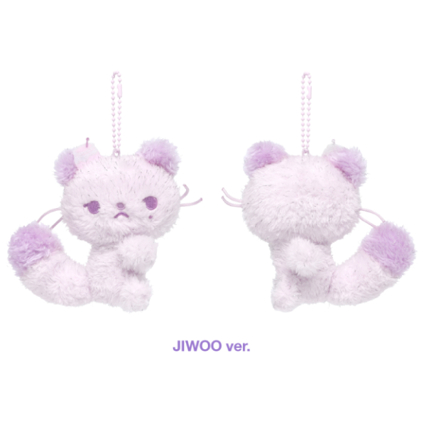Hearts2Hearts Sweet and Spicy Doll Keyring ICONIC HEART Official MD JIWOO Ver - main image