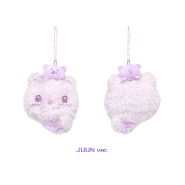 Hearts2Hearts Sweet and Spicy Doll Keyring ICONIC HEART Official MD JUUN Ver - main image