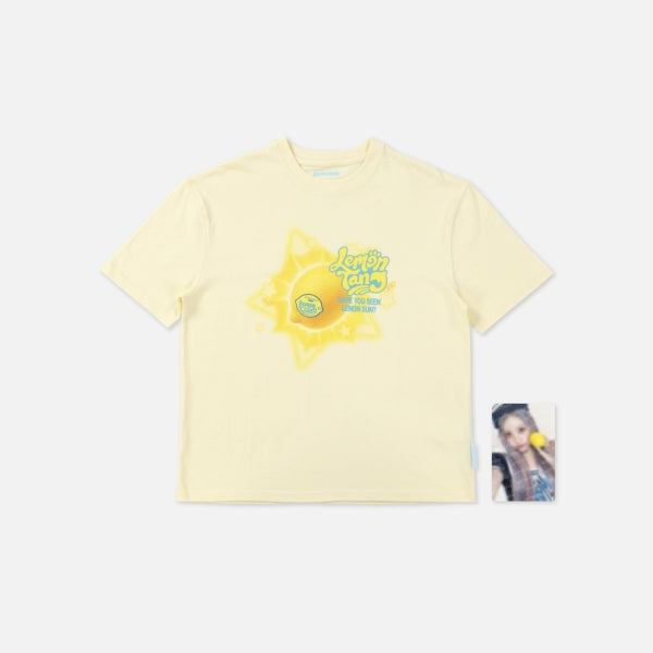 Hearts2Hearts TShirt Set B Ver 2nd Mini Album Lemon Tang POP UP Official MD - main image