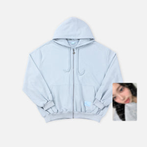 Hearts2Hearts h2h FOCUS MD フーディー パーカー 新品 hearts2hearts-zip-up-hoodie-