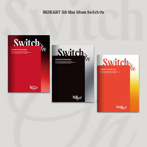 Highlight - Switch On 5th Mini Album - 3 variations main image