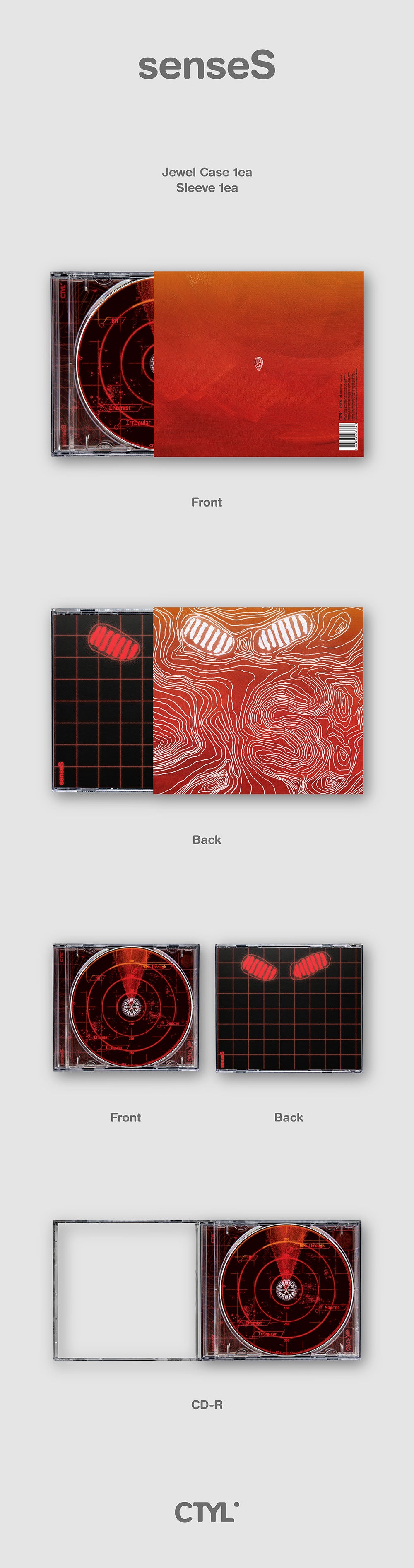 Hong Da Bin - senseS [4th EP Album]