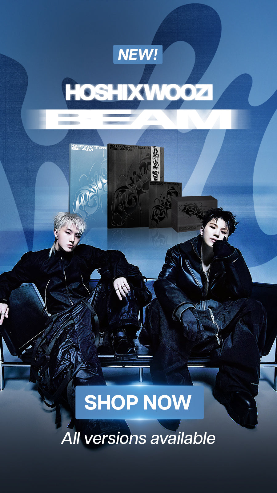 HOSHI X WOOZI BEAM Banner Mobile