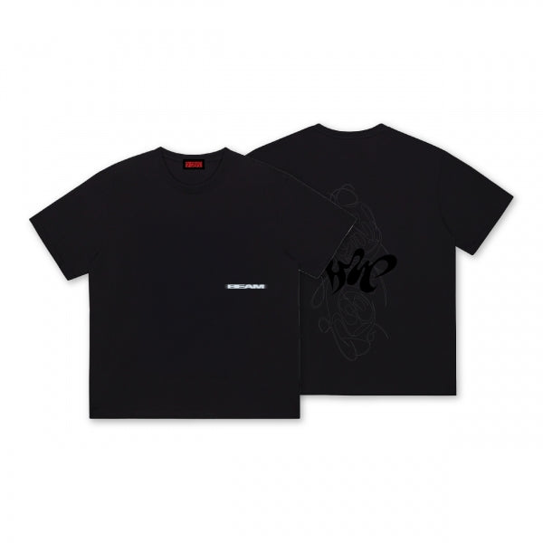 Hoshi Merch HOSHI X WOOZI - Short Sleeve T-Shirt [1st Single Album 'BEAM' POP-UP S ...