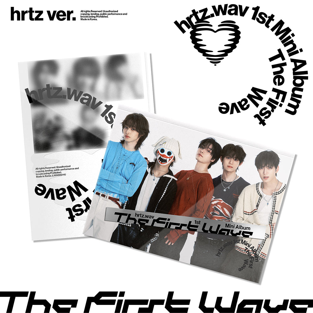 hrtzwav The First Wave 1st Mini Album - hrtz Ver - Main Image