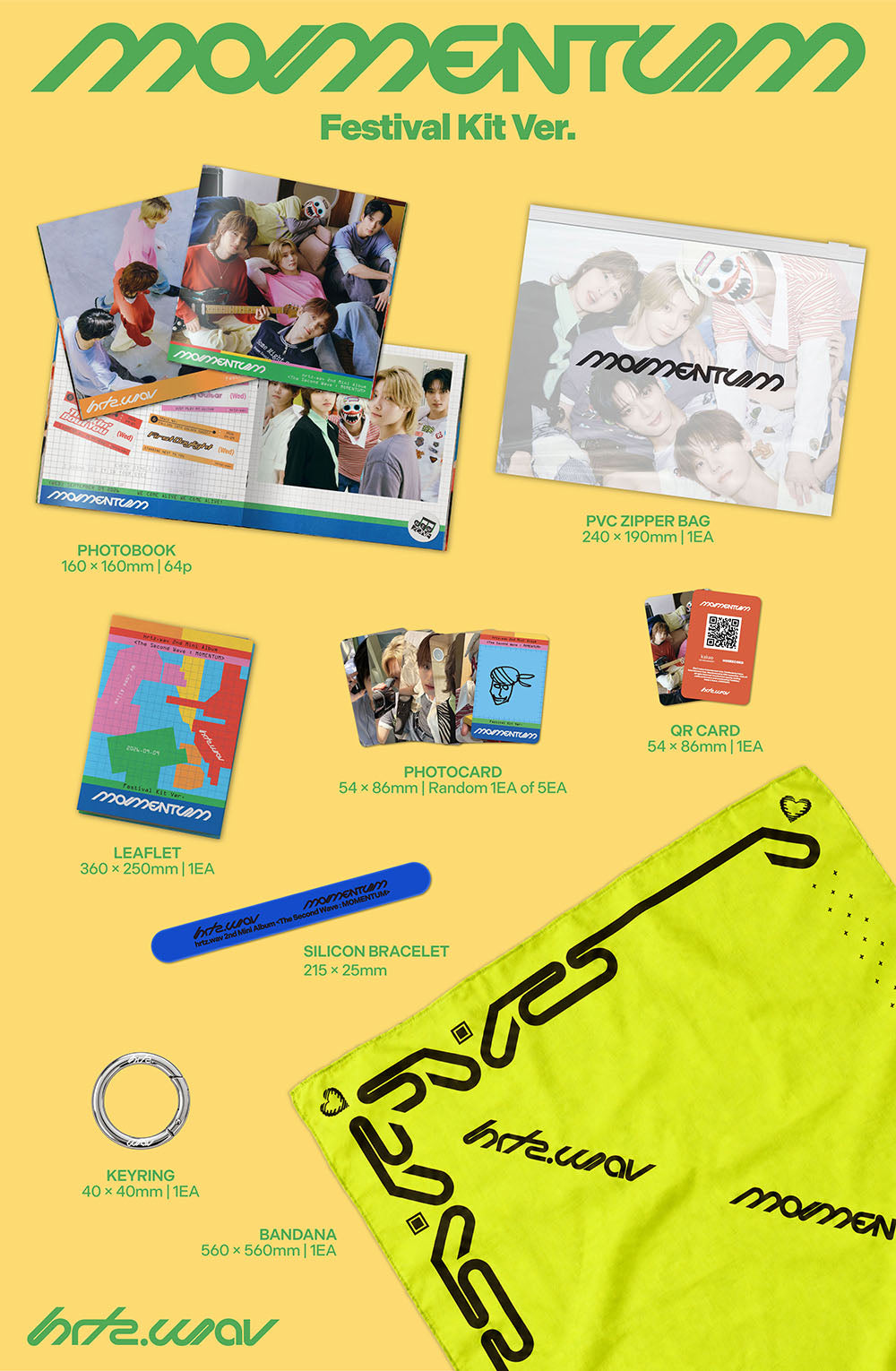 hrtz.wav - The Second Wave : MOMENTUM [2nd Mini Album - Festival Kit Ver.] gallery image 1