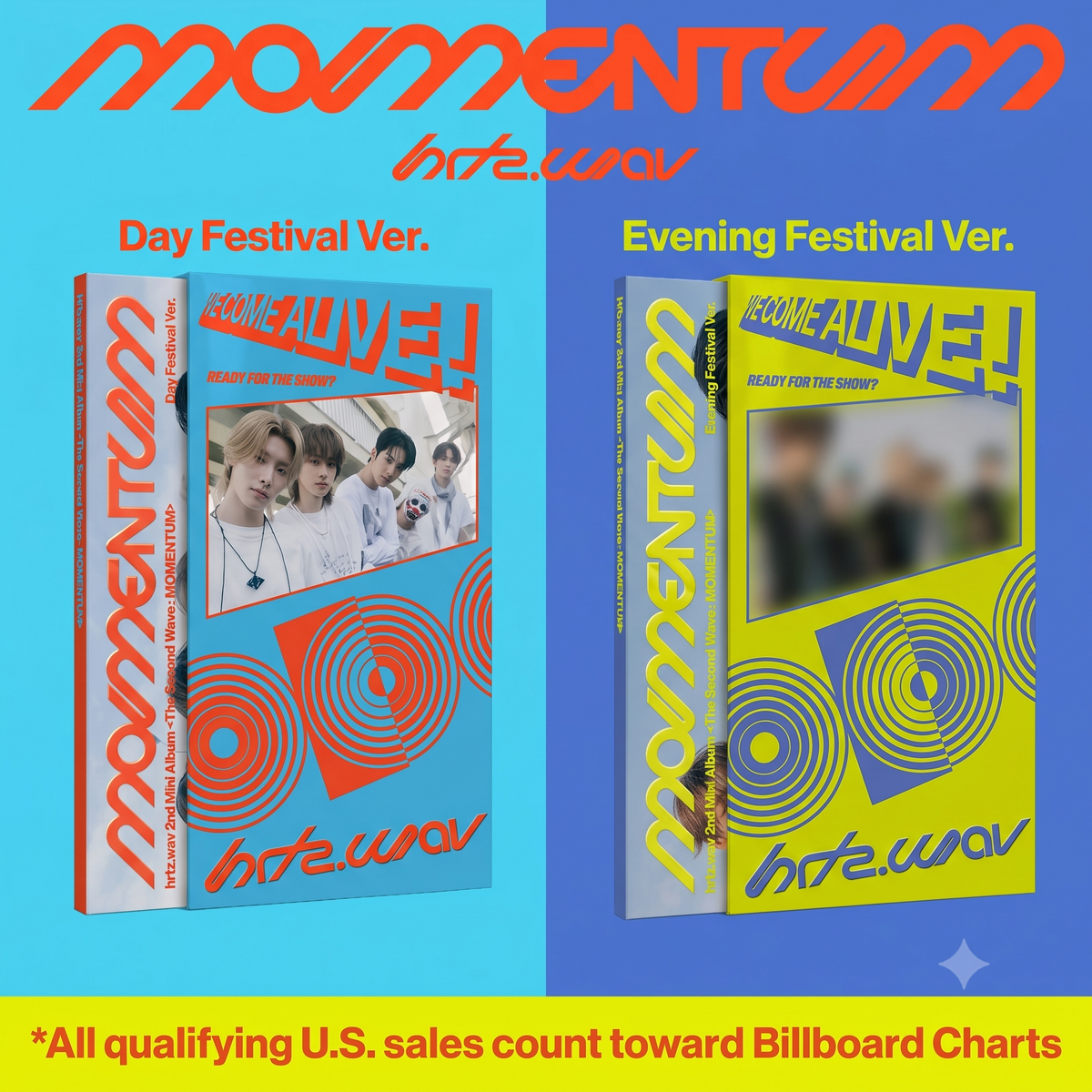 hrtz wav The Second Wave MOMENTUM 2nd Mini Album - US Ver