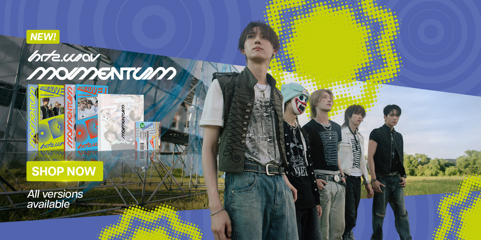 hrtz wav The Second Wave  MOMENTUM Album - Banner
