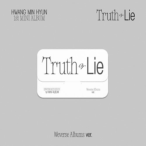 Hwang Min Hyun Truth or Lie 1st Mini Album Weverse Albums Version main image
