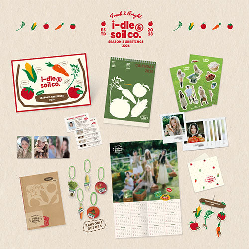 i-dle 2026 Seasons Greetings i-dle and Soil Co - Main Image