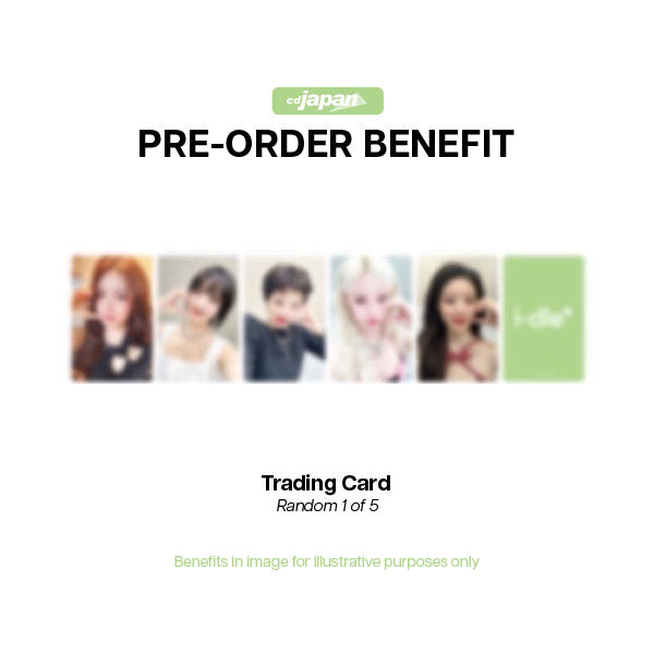  i-dle 1st JP EP Album - CDJapan POBs