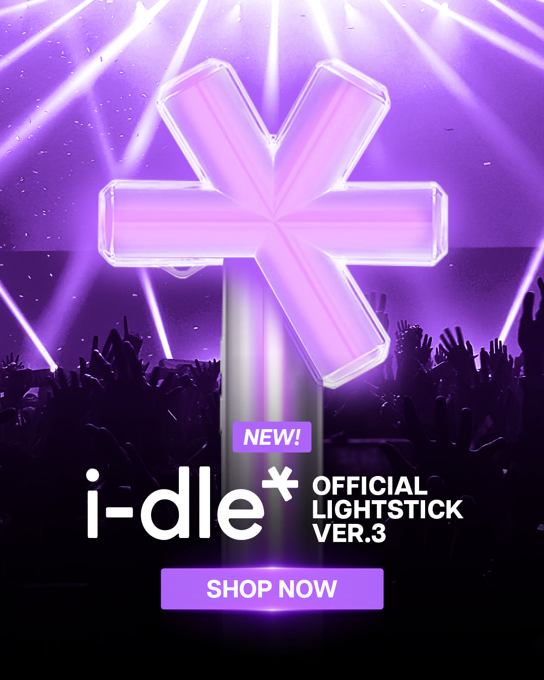 i-dle Official Light Stick ver 3 - Mobile Banner