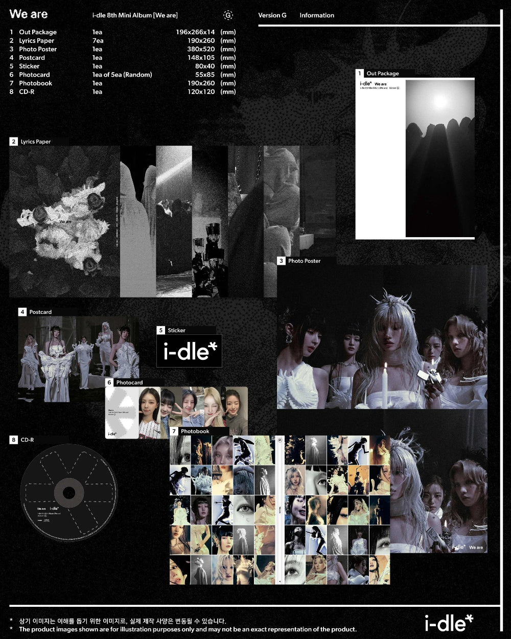 i-dle - We are [8th Mini Album] - K PLACE