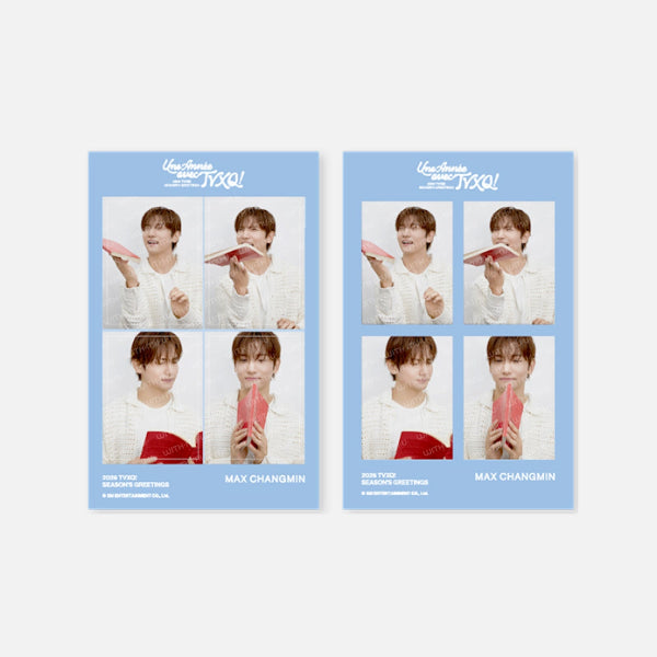 TVXQ! - 4-Cut Photo Set [2026 SM ARTIST Season's Greetings Official MD]