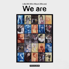 i-dle/We are: 8th Mini Album (3種セット)＜オンライン限定