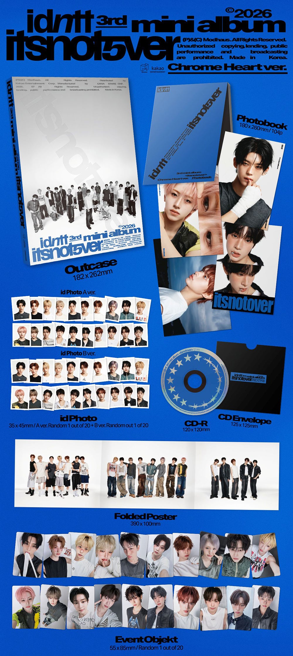 idntt itsnot5ver - itsnotover [3rd Mini Album] gallery image 1