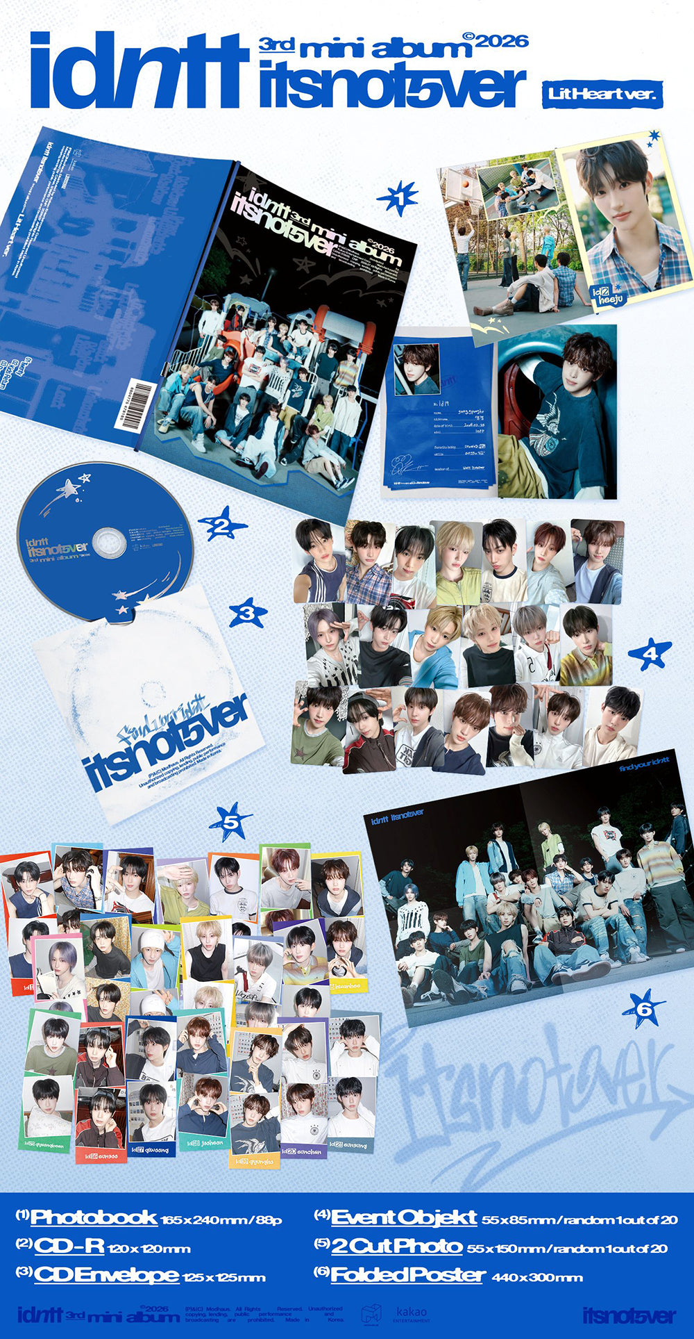 idntt itsnot5ver - itsnotover [3rd Mini Album] gallery image 2