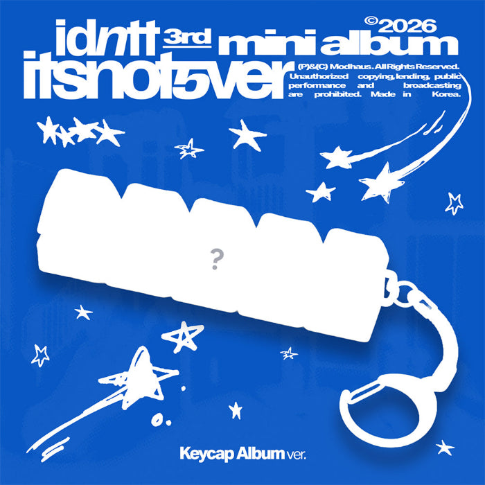 idntt itsnot5ver itsnotover 3rd Mini Album Keycap Album Ver - main image