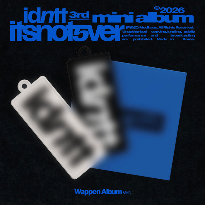 idntt itsnot5ver itsnotover 3rd Mini Album Wappen Album Ver - main image