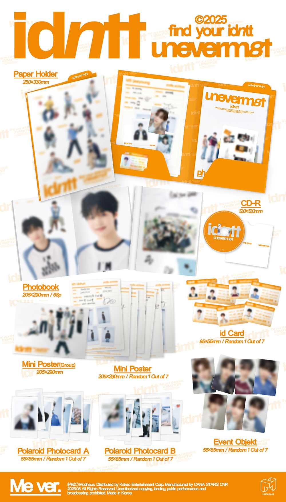 idntt uneverm8t - unevermet [1st Mini Album] gallery image 1