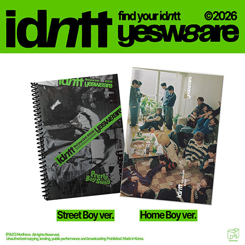 idntt yesweare yesw8are 1st Mini Album - Main Image 