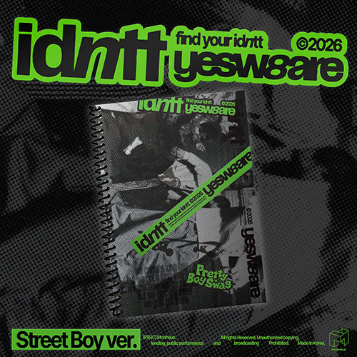 idntt yesweare yesw8are 1st Mini Album Street Boy Ver - Main Image