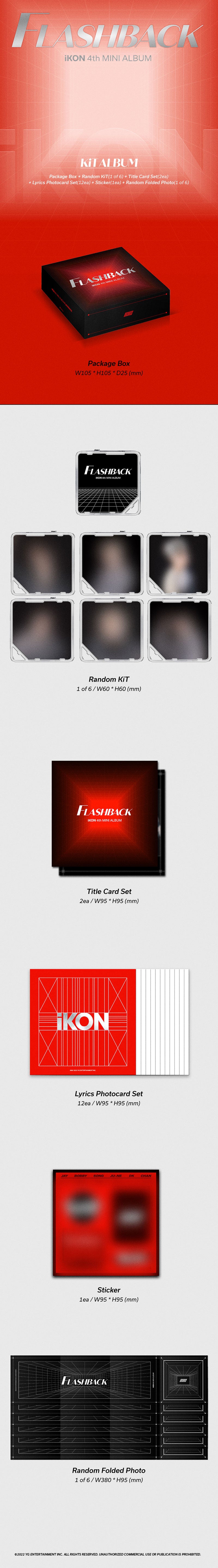iKON - FLASHBACK [4th Mini Album - KiT Ver.]