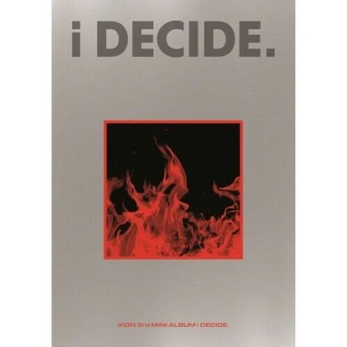 iKON i DECIDE 3rd Mini Album 2 Variations - Red Version