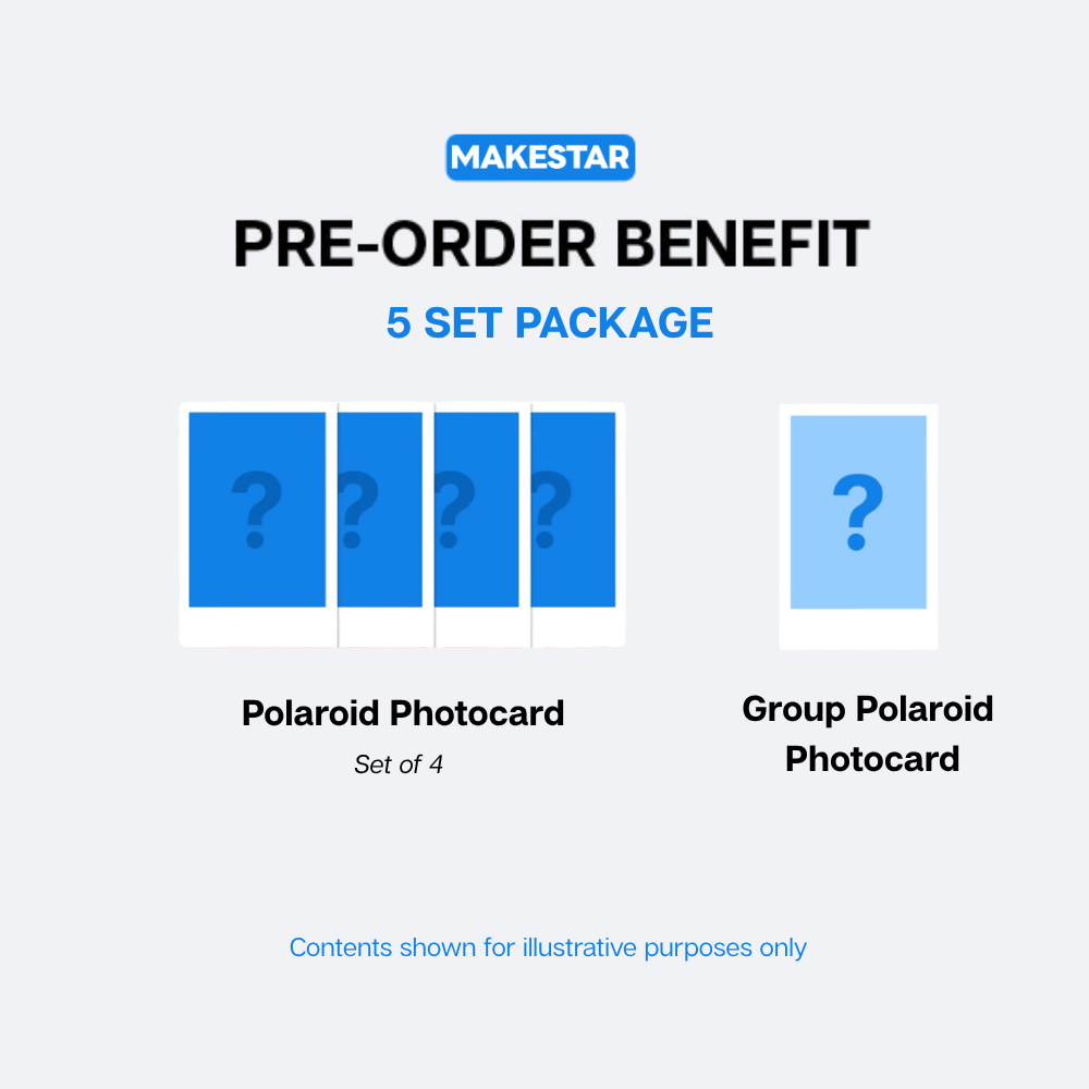 ILLIT BREAK EVEN 5th Mini Album GLLIT Ver - MAKESTAR Set POBs