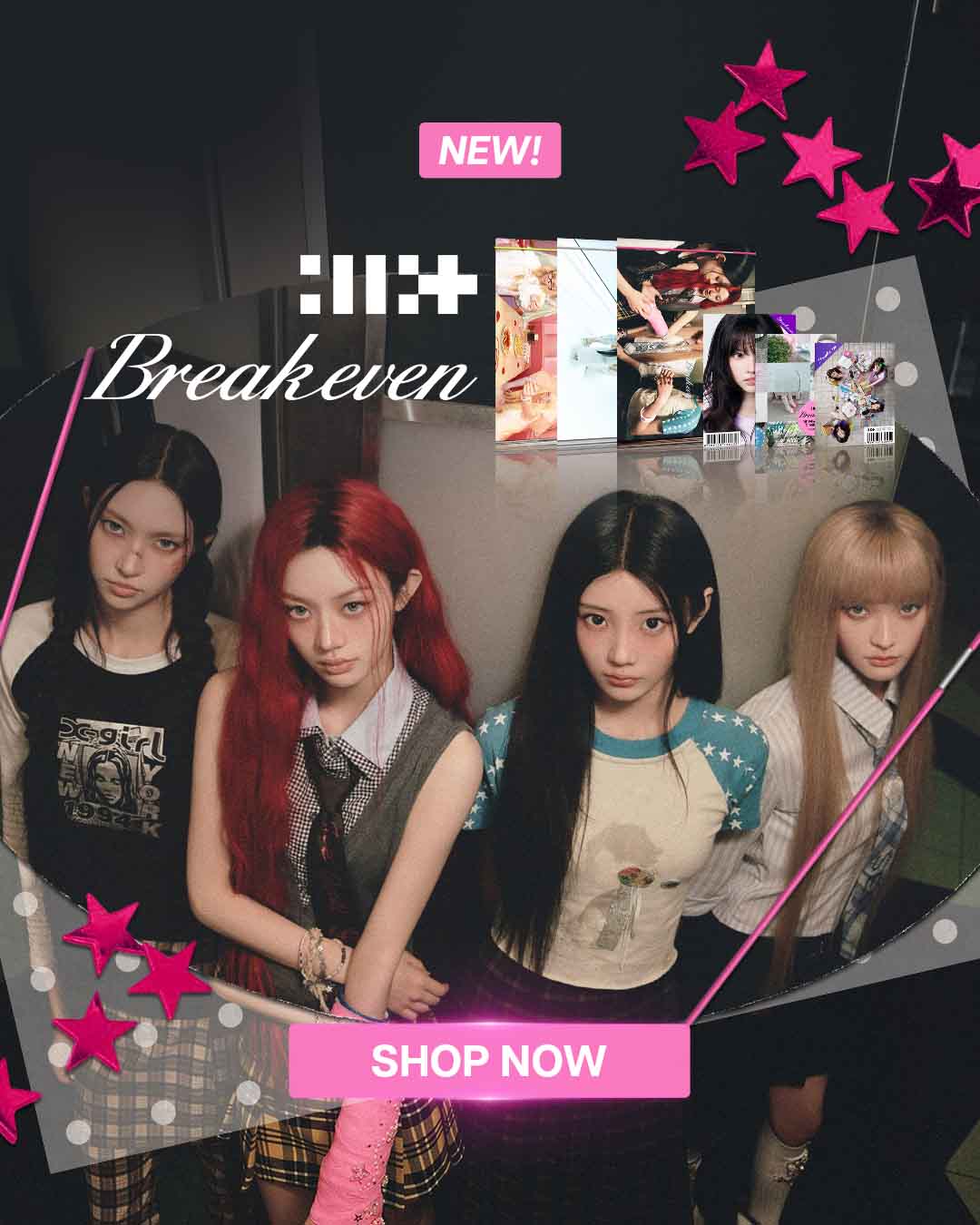 ILLIT BREAK EVEN Album - Mobile Banner