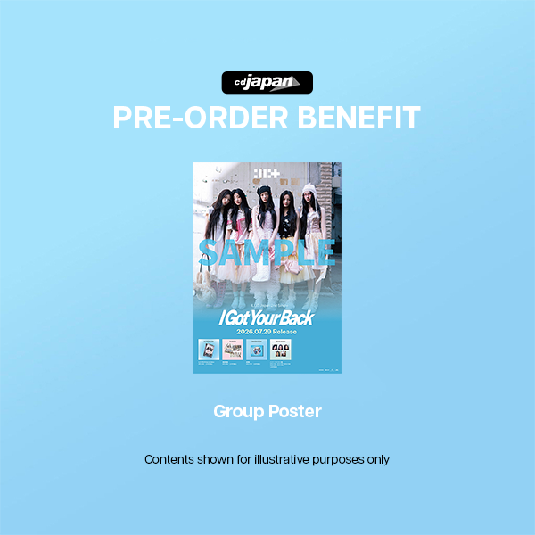 ILLIT I Got Your Back 2nd JP Single Album Regular Edition - CDJapan POBs