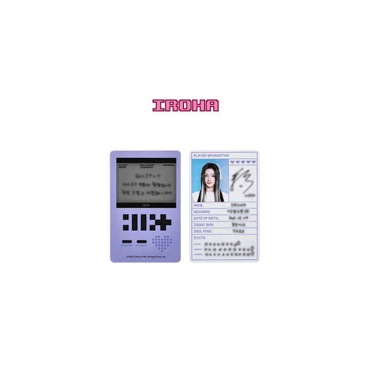 ILLIT ID Card Set PRESS START Official MD IROHA Ver - main image