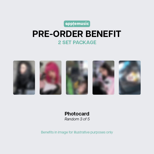 ILLIT NOT CUTE ANYMORE 1st Single Album - Apple Music Set POBs