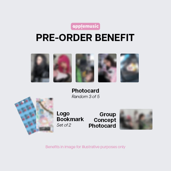 ILLIT NOT CUTE ANYMORE 1st Single Album Photobook and Weverse Set - Apple Music POBs