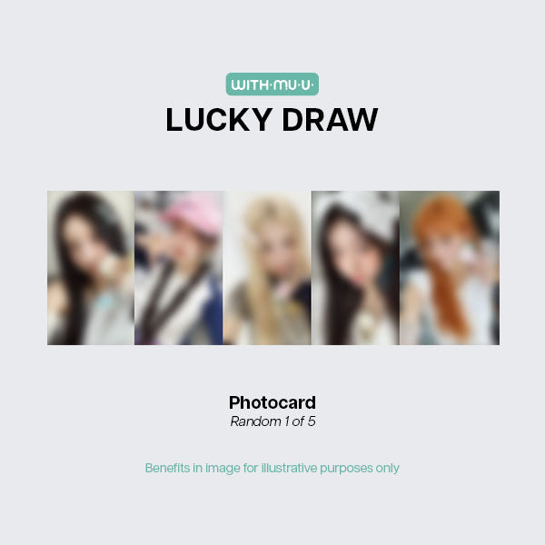 ILLIT NOT CUTE ANYMORE 1st Single Album - Withmuu Lucky Draw POBs