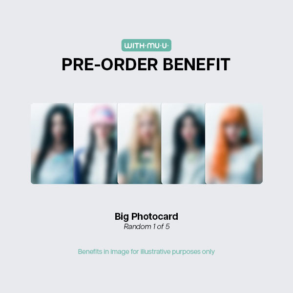 ILLIT NOT CUTE ANYMORE 1st Single Album - Withmuu POBs