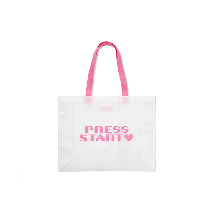 ILLIT Shopper Bag PRESS START Official MD - main image