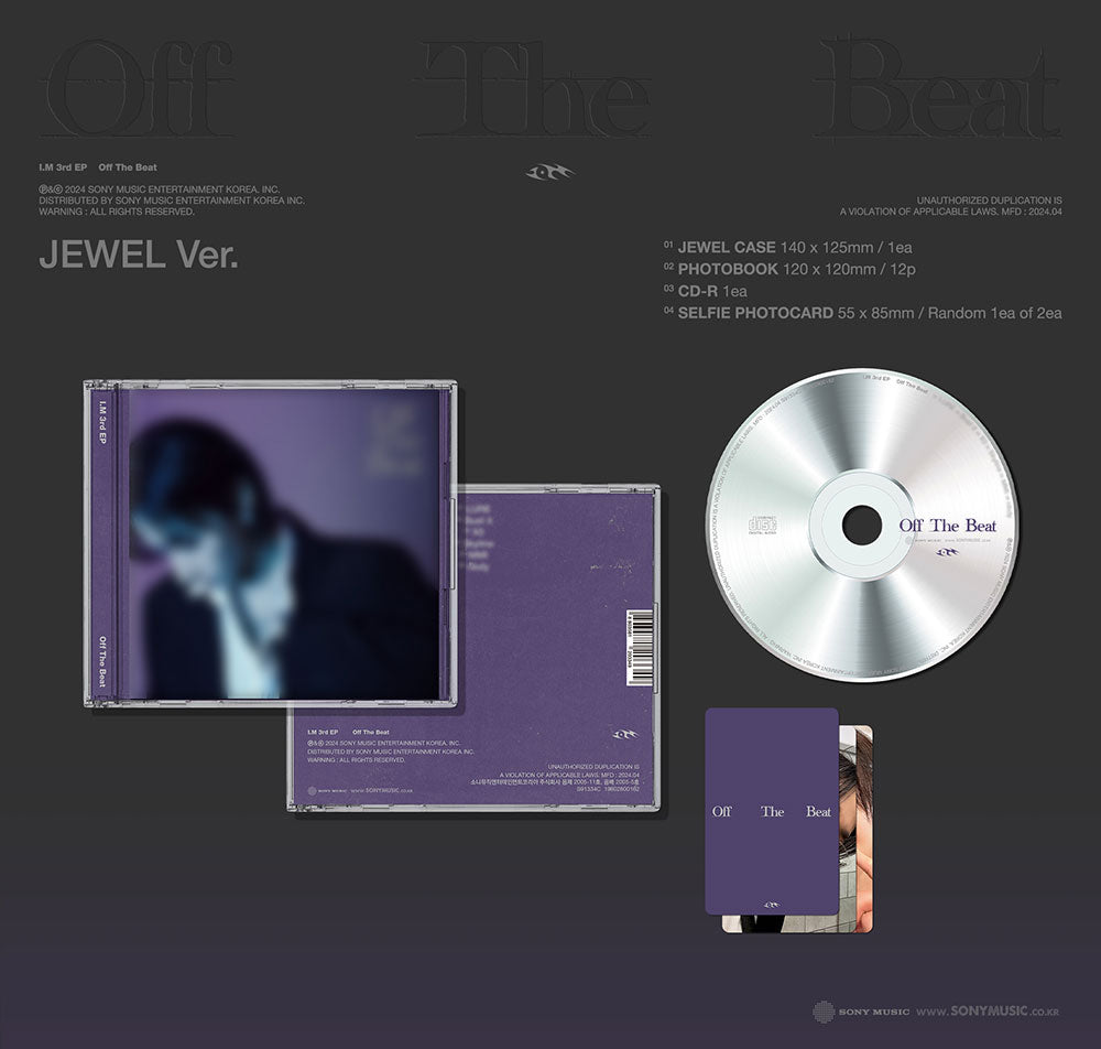 I.M. - Off The Beat [3rd EP Album - Jewel Ver.]