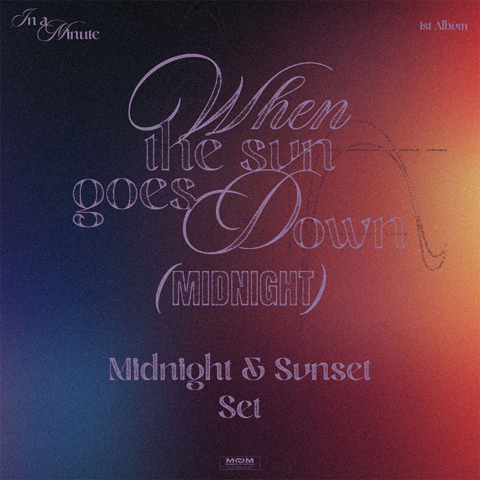 IN A MINUTE When the sun goes down Midnight 1st Album - main image